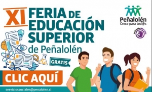 Este 27 de Septiembre: Feria de Educación Superior de Peñalolén